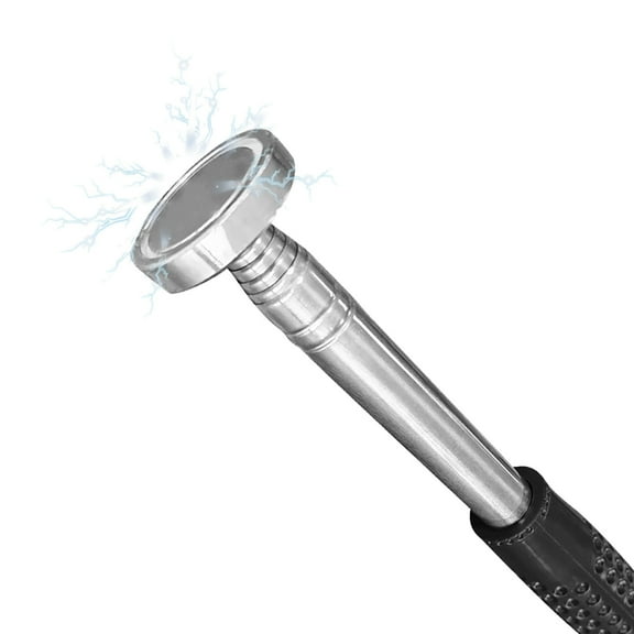 50LB Pickup Tool with Extendable Handle - Heavy Duty Telescoping for Nails, Screws in Workshop/Garage