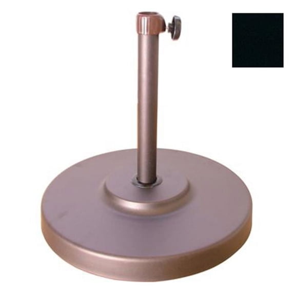 50LBS Black Umbrella Base with two lengths of receiver tubes