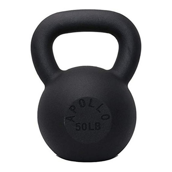 50LBS Solid Cast Iron Kettlebells Ideal for Strength Training, Building Muscles【Support for self-pickup face sheet, daily face sheet submission deadline 16:00】