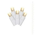 thumbnail image 1 of 50Lt x 24 ft. Long Wide Angle White Wire Curtain Light Set with Warm White LED Lights, 1 of 1