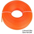 thumbnail image 1 of 50M Round Nylon Line Cord 2 4Mm Compatible With Various For Brushcutter Trimmers Including Trimcut And Supercut Series, 1 of 9