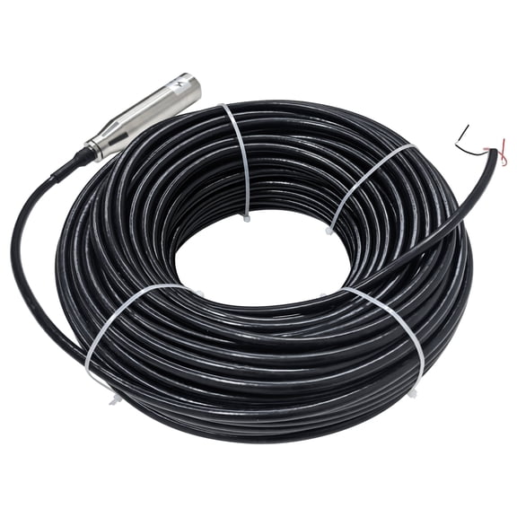 50M Submersible Water Level Pressure Transducer 24VDC 420MA Industrial Liquid Level Sensor Probe