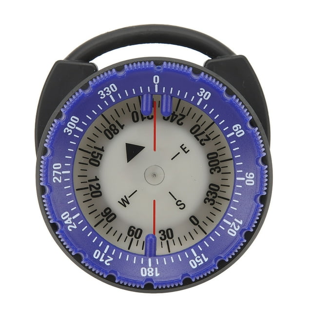 50M Underwater Diving Compass Luminous Waterproof Pipe Clamp