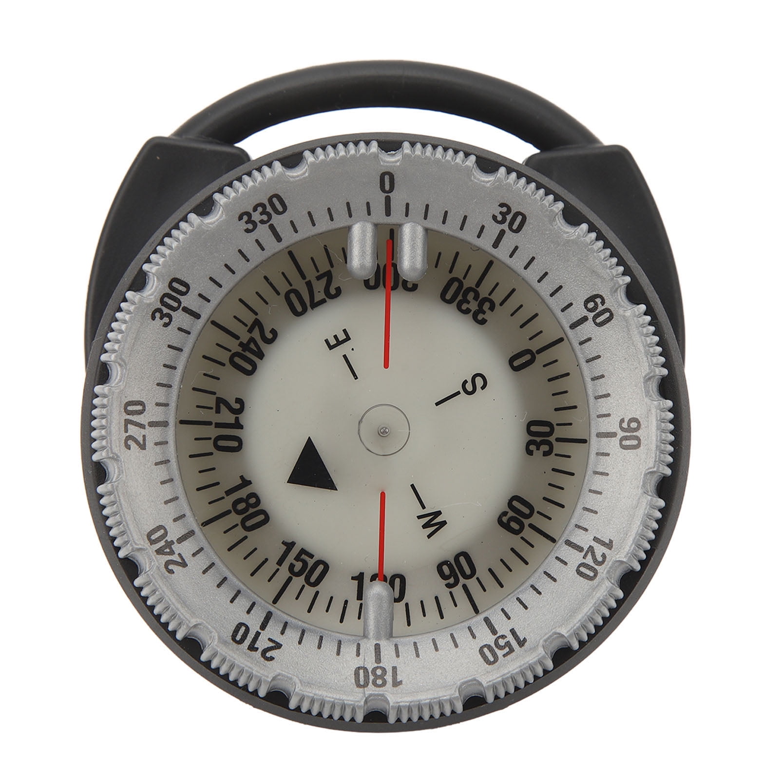 50M Underwater Diving Compass Luminous Waterproof Pipe Clamp