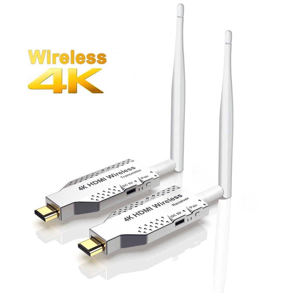 50M Wireless HDMI Transmitter Receiver Extender Kits 4K30Hz TV Video/Audio Adapter