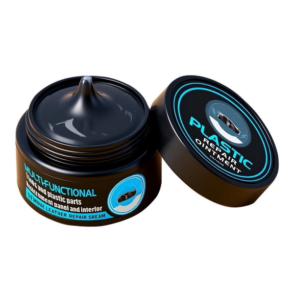 50ML Automotive Plastic Repair And Polishing Wax for Car Interior Exterior Scratch Oxidation Removal & Protection