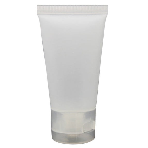 50ML Travel Refillable Plastic Squeeze Tube – Leakproof Mini Travel Bottle, Cosmetic Lotion Container, White Elephant Gift