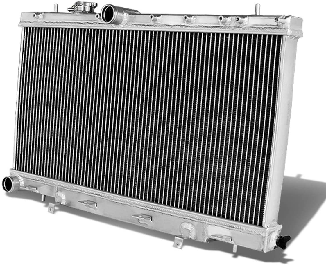 50MM 2Row Aluminum Radiator For 2002-2007 SUBARU IMPREZA WRX / STi GD ...