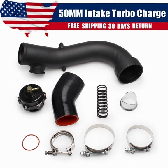 50MM BOV Intake Turbo Charge Pipe Kit For BMW N54 E88 E90 E92 135i 335i