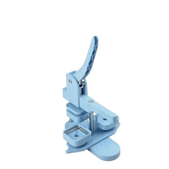 50MM Rotating Style Square Badge Button Maker Machine for DIY Making 50x50mm Fridge Magnets ,Easy to Use