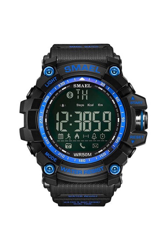 50Meters Swim Dress Sport mens Watches Smael Brand Army Green Style Fashion Big dial Watches Men Digital Sport Male Clock 1617B