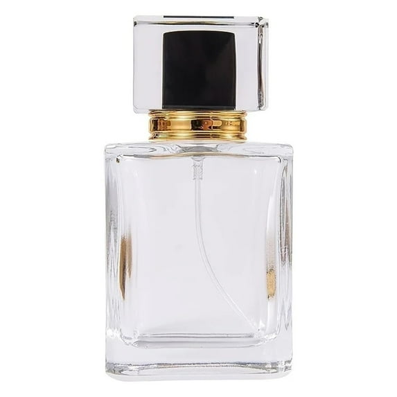 50Ml Black Volumetric Bottle, Bottle Atomizer 50Ml Refillable Spray Mist , Empty Spray Bottle for Travel Handbag