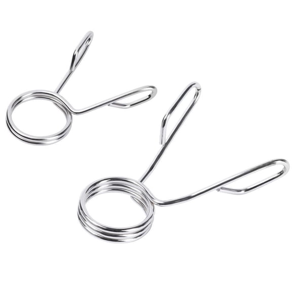 50Mm-2PC Gym Barbell Weight Spring Collar Lock Clips Dumbbell Gym