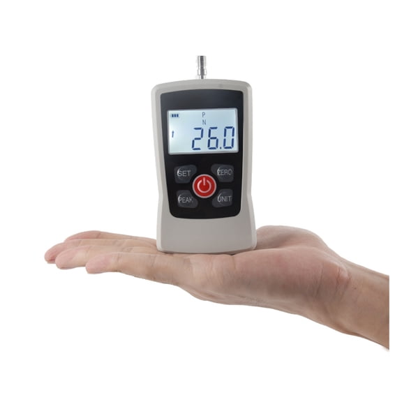 50N/5Kg Portable Tension Pressure Economical Digital Push And Pull Force Gauge LCD Screen Hand Grip Dynamometer ,Ergonomic Design