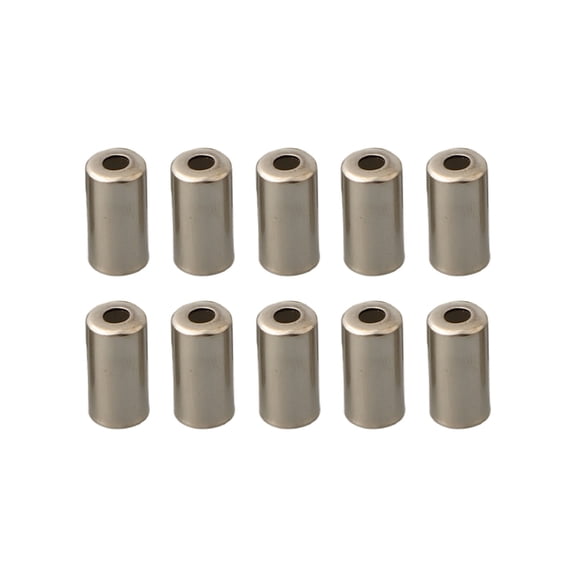 50PC Bike Copper Brake Cable End Cap Ferrules 5Mm Outer Housings Cycle