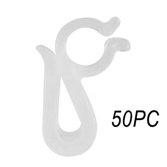 50PC Christmas Light Gutter Hooks Heavy Duty String Light Gutter Clip Light Hook