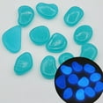 50PC DIY Decorative Luminous Stones For Yards Lawns Walkways Garden