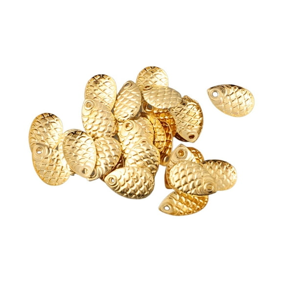 50PC/Pack Fishing Spinner Rings Blades Flattie Attractor Lure Spoon Accessories