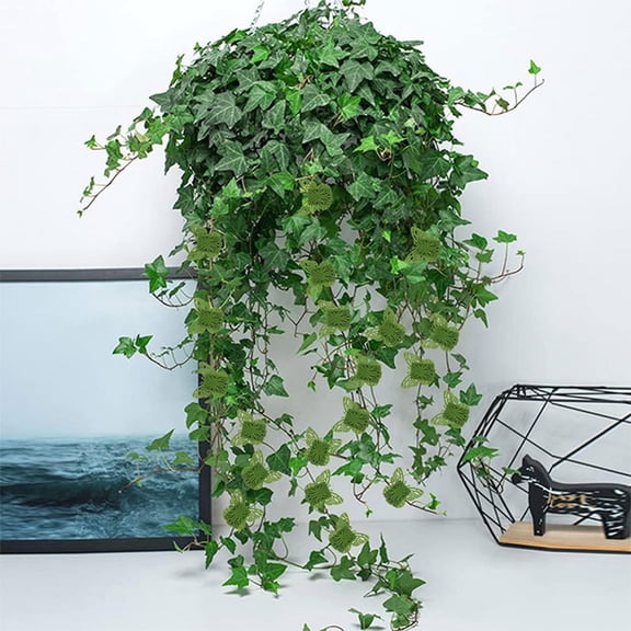 50PC Plant Climbing Wall Fixture Clips, Pretty Durable Butterfly Shaped Climbing Support Wall Mounted Plant Clips, Climber Leaf and Cable Holders for Vines Plants, Strong Adhesion Plant Clips