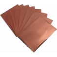 thumbnail image 1 of 50PCS 11.4 x 8.4 Toner Reactive Foil Transfer Sheets Brown Metallic Hot Foil Paper Cardstock Mirror Decorative Paper for Laser Printer Scrapbooking Embossing Heat Transfer DIY Crafting, 1 of 8