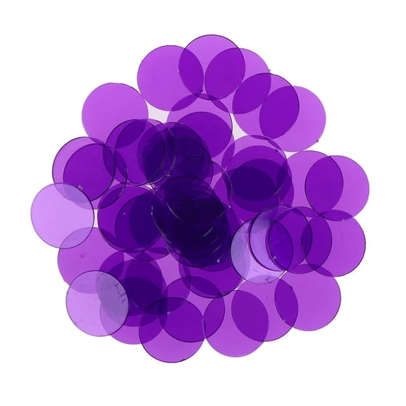 50PCS 15mm Plastic Poker Chips Casino Bingo Markers Token Family Game Toy