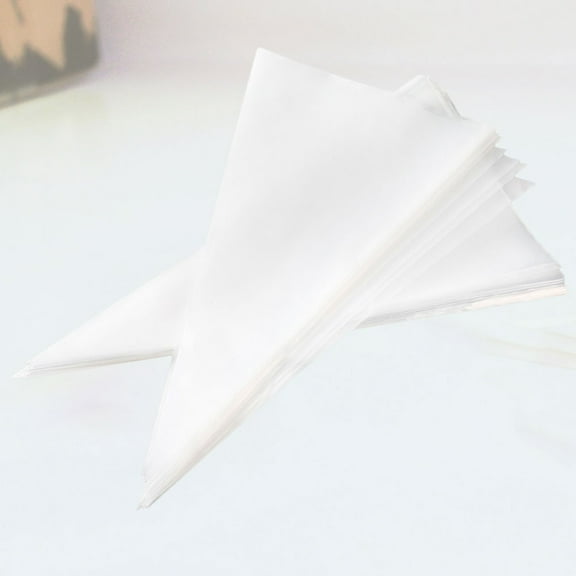 50PCS 18 Inches Disposable Pastry Bags Piping Bags Thickened Icing Bags Cake Decorative Tools for Kitchen Baking Restaurant