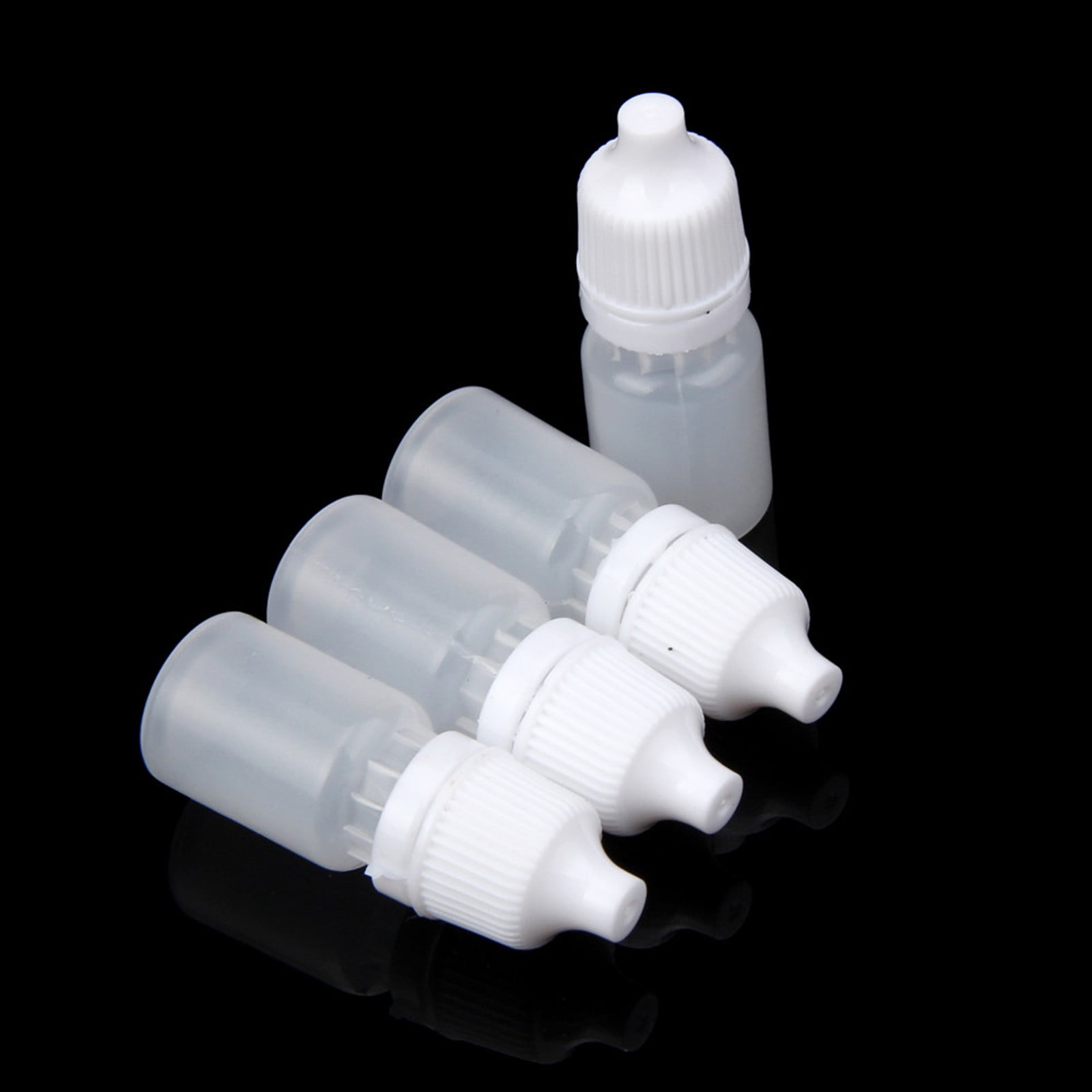 50PCS 20ml Empty Squeezable Dropper Bottles Eye Liquid Dropper