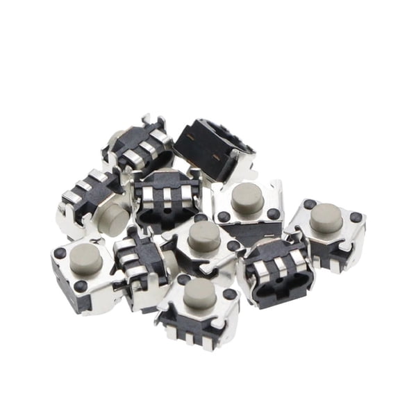 50PCS 3*4 mm SMD Tact Switch 3X4mm Micro Push Button Tactile Switchs For Digital Camera