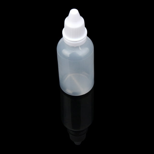 50PCS 30ml Empty Squeezable Dropper Bottles Eye Liquid Dropper