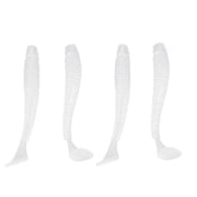 50PCS 5cm Soft Plastic Fishing Lures T-Tail Grub Worm Baits Fish Tackle Accessory,Lures, Fishing Lures