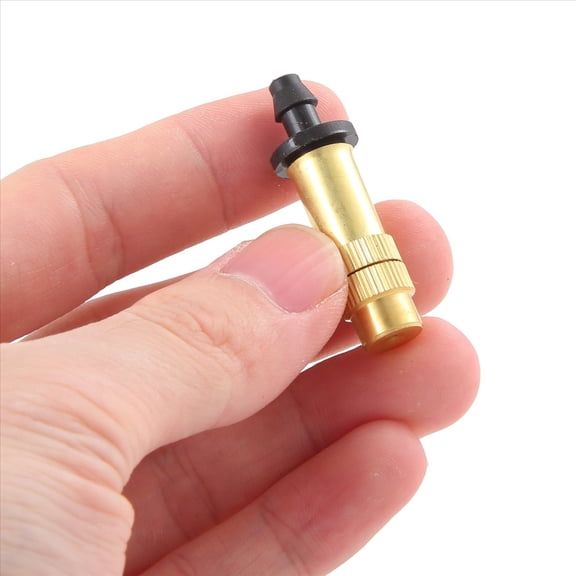 50PCS Adjustable Sprayer Brass Misting Nozzle Atomizing Sprinkler for Mini Drip Garden Watering Irrigation