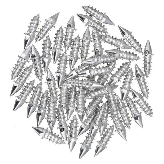 50PCS Anti-Slip Rivets for Cars, Motorcycles, Off-Road Use - Winter Wheel Traction Enhancers Snow Spikes for Tyres