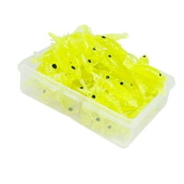 50PCS Artificial Shrimp Fishing Lures Swimbait Topwater Floating Lures Baits