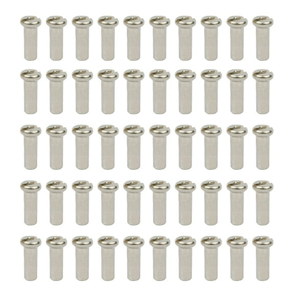 50PCS Brass Spoke Nipple 14G 13G 12G Mountain Road Bicycles Wheel E-bike Scooter