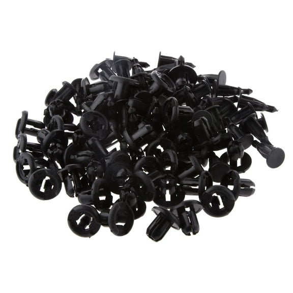 50PCS Bumper Retainer Clips Car Rivets Fasteners Push Retainer , Push Pin Rivets -Door s for