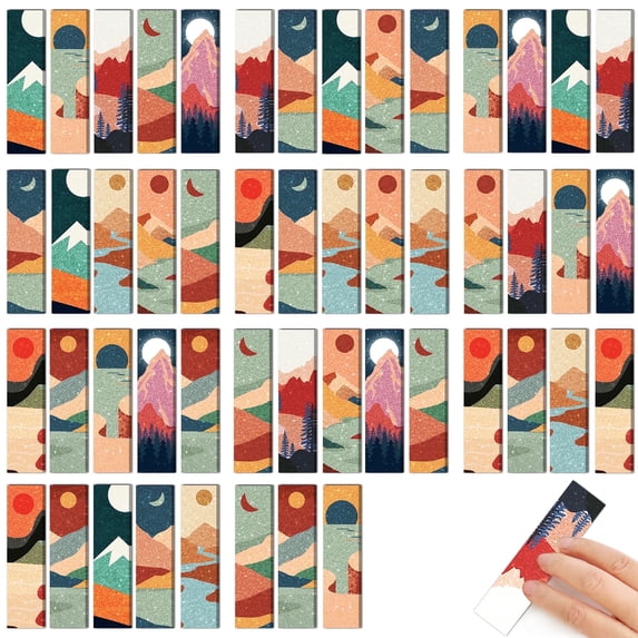 Neasyth 50 Pcs Anxiety Sensory Stickers Calm Stickers, Adhesive Textured Fidget School Office Supplies(Sun)