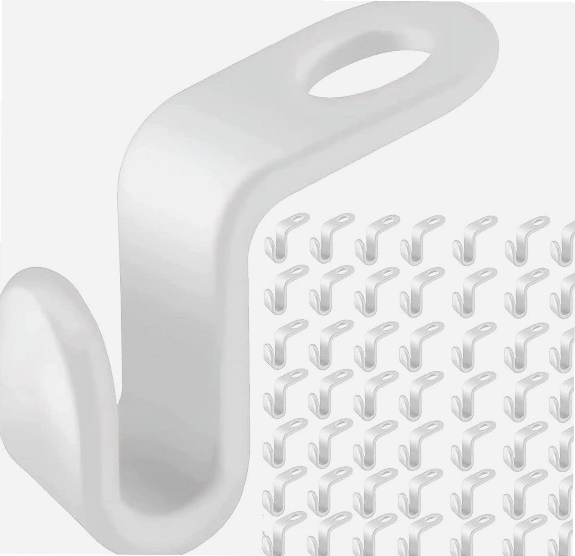 50PCS Clothes Hanger Connector Hooks Used in Organizer Closets Closet ...