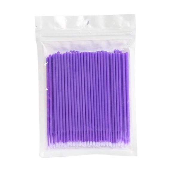 50PCS Cotton Swabs, Disposable Micro Applicators Brush for Makeup and Personal Care Cosmetic Brush, Micro Swabs for Eyelash Extensions, Nails, Eyeliner