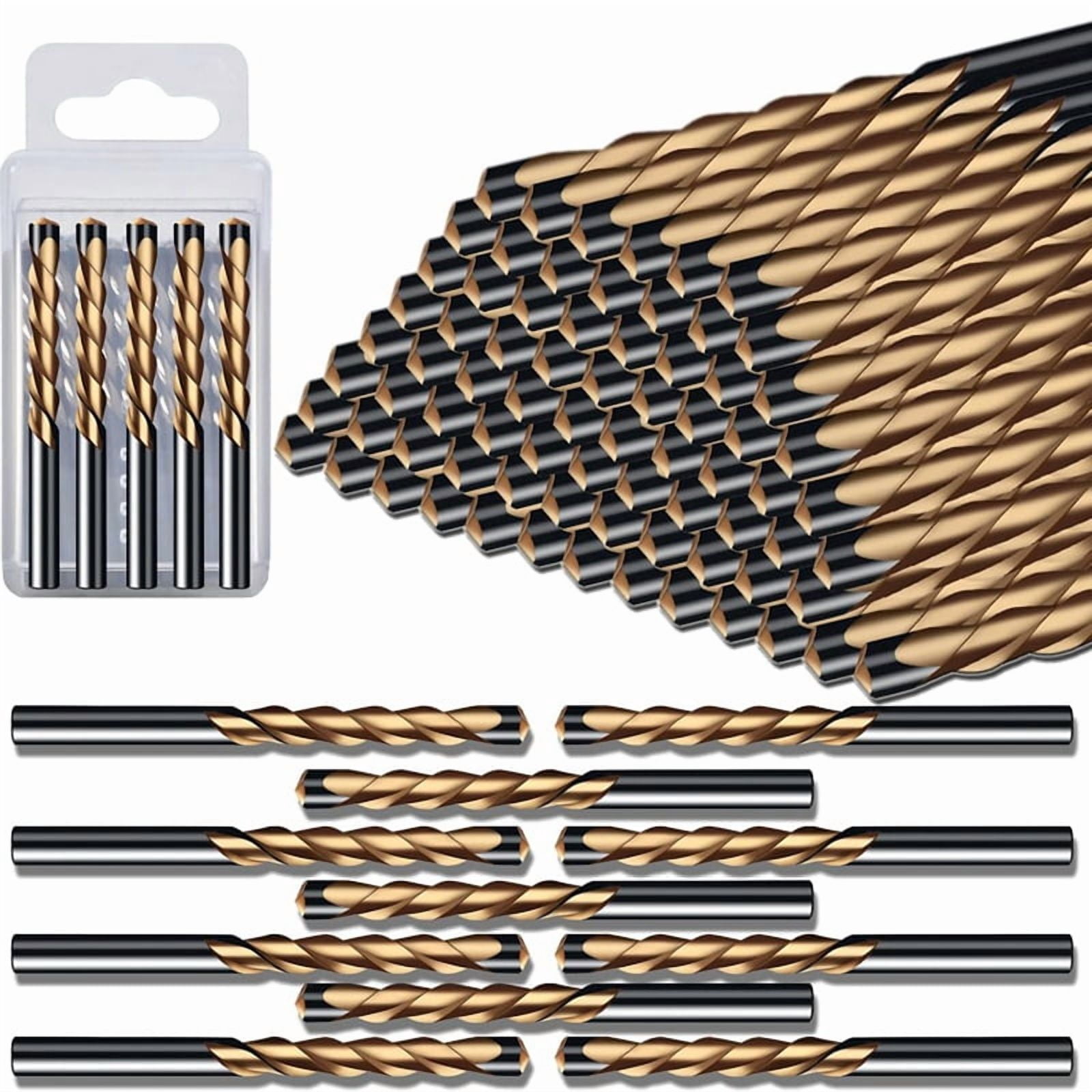 50PCS Drywall Cutting Bit,1/8 Inch Drywall Router Bits,Guide Point ...