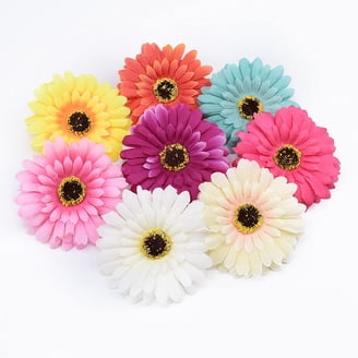 Lot De 25 Fleurs Printanières Mélangées Pour Artisanat, Décoration, Cadeaux - Grandes 2-4 Cm - Neuf