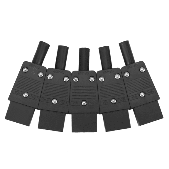 50PCS IEC 320 C13 Female Plug Adapter 3pin Socket Power Cord Rewirable Connector