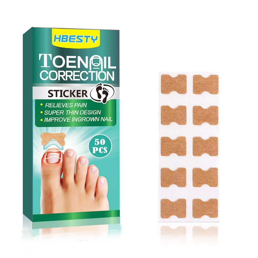 50PCS Ingrown Toenail Corrector Patch Pedicures P5Q7
