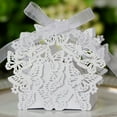 thumbnail image 1 of 50PCS Laser Hollow Butterfly Wedding Candy Box Wedding Chocolate Candy Box Paper Box, 1 of 6