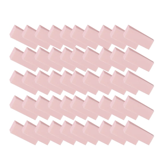 50PCS Make up Sponge Wedges for Foundation and Concealer Application with Good Absorbency and Easy to Clean Synthetic Material