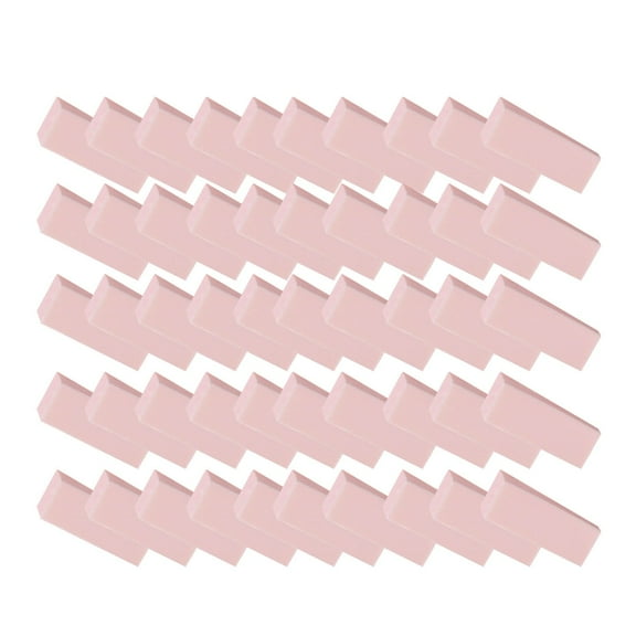 50PCS Make up Sponge Wedges for Foundation and Concealer Application with Good Absorbency and Easy to Clean Synthetic Material