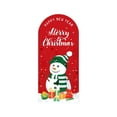 thumbnail image 1 of 50PCS Merry Christmas Stickers – Holiday Sealing Labels for Gift Boxes, Cards, Bags & Packaging – Santa, Tree & Snowman Designs – Large Red Adhesive Paper Stickers for Xmas Decor, 1 of 5
