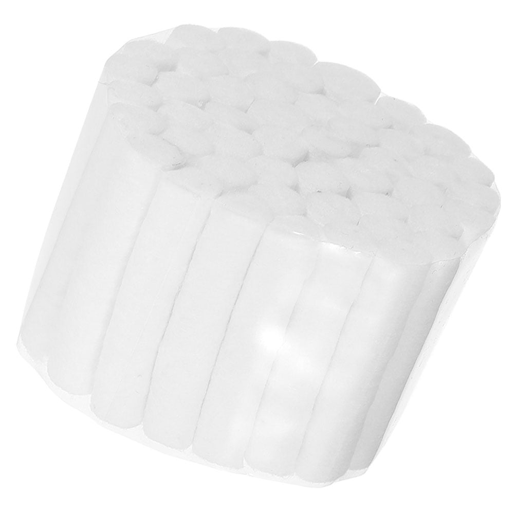 50PCS Oral Teeth Cotton Rolls Absorbent Cotton Rolls Dental Cotton