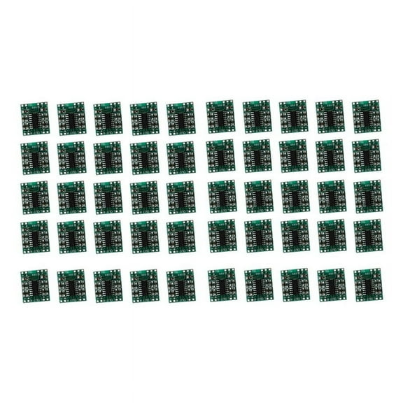 50PCS PAM8403 Audio Speaker Sound Amplifier Board Module DC 5V Mini Power Amplifier Board for Class D Stereo Audio,50 x Amplifier Board,Green