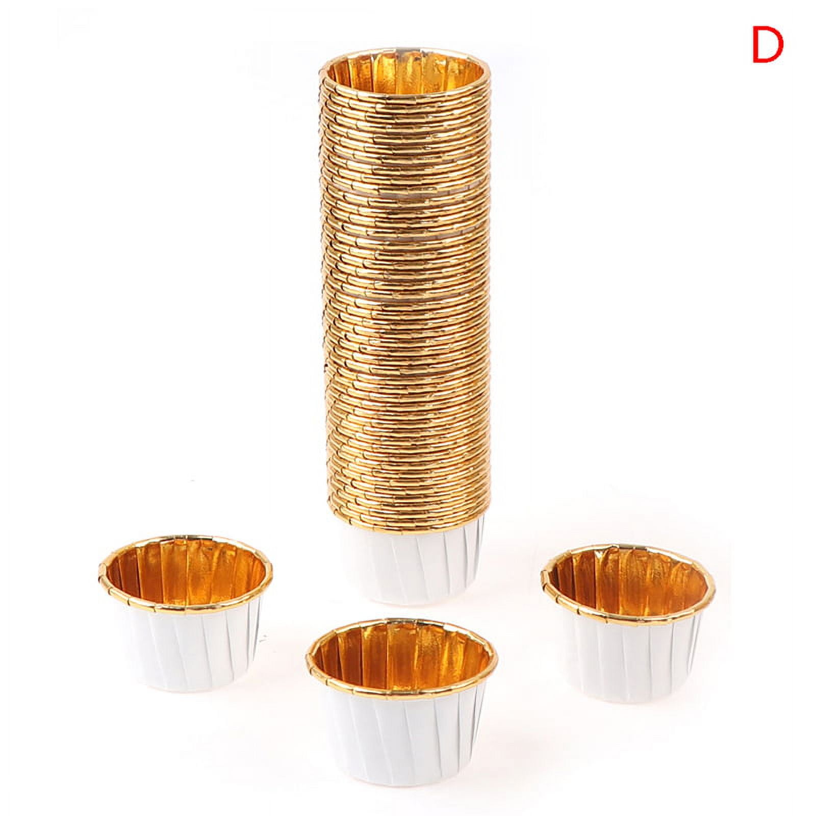 50PCS/Pack Cupcake Liner Cake Wrappers Baking Cup Tray Case Cake Paper ...