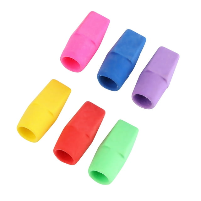 50PCS Pencil Eraser Colorful Erasers Students Stationery Gifts (Random